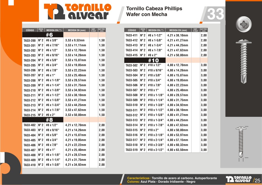Tornillo Alvear